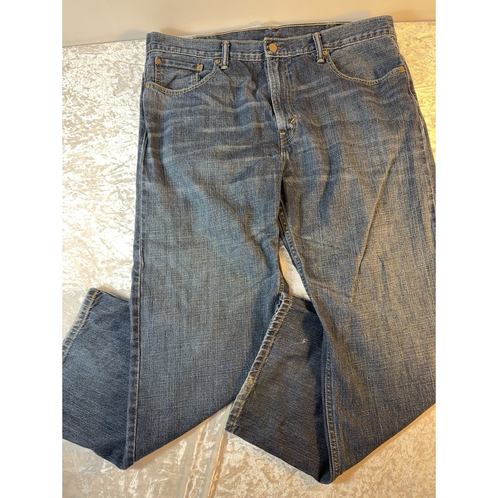Levi's 569 Men's Jeans 38x29 Loose Straight Leg Blue 100% Cotton Denim